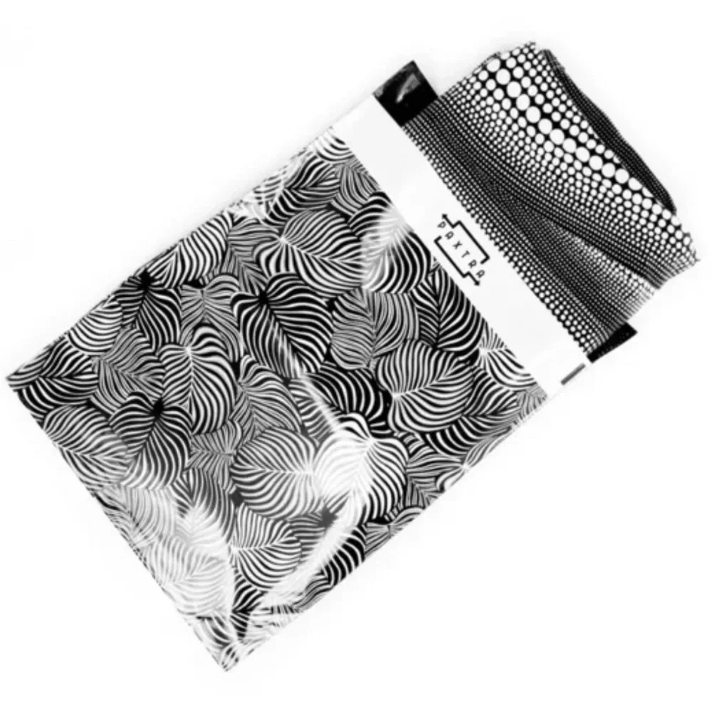50 10x13 black designer polymailers envelopes shipping bag new mailers package